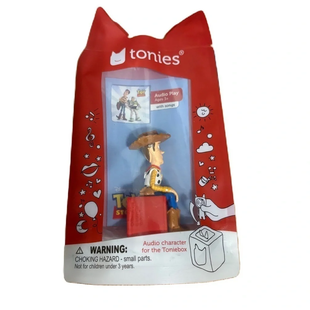Tonies Disney Woody Audio Character - Red and Yellow NEW Cowboy Toy Story